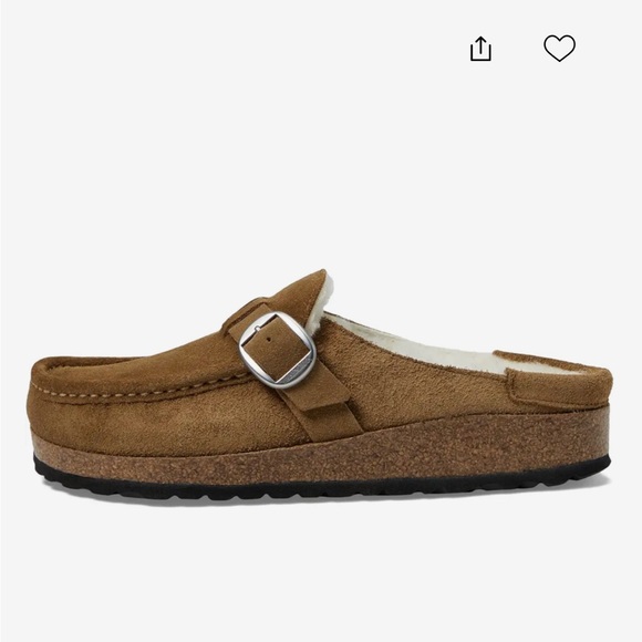 Birkenstock women’s 11 Buckley Shearling - Suede - Picture 4 of 6